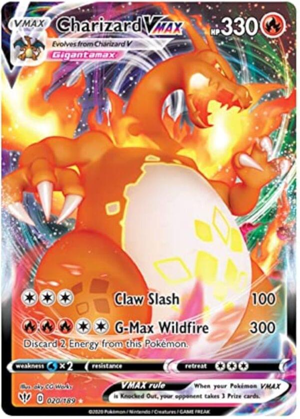Buy Charizard VMAX High-Value Pokémon Cards Online