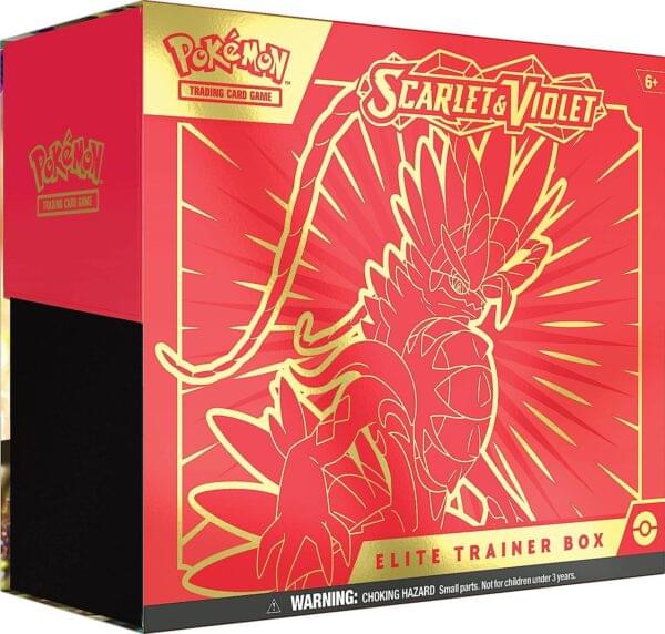 Buy Scarlet & Violet Elite Trainer Pokémon Cards Box Online