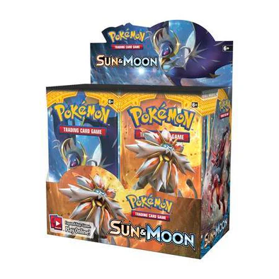 Buy Sun & Moon Base Set Booster Pokémon Cards Box Online